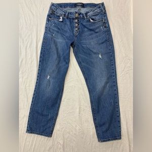 Silver Jeans Co. Avery Slim Crop Jeans
